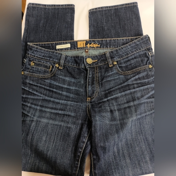 KUT from the Kloth Catherine Boyfriend Designer Dark Blue Jeans (#1,525) - Picture 1 of 10